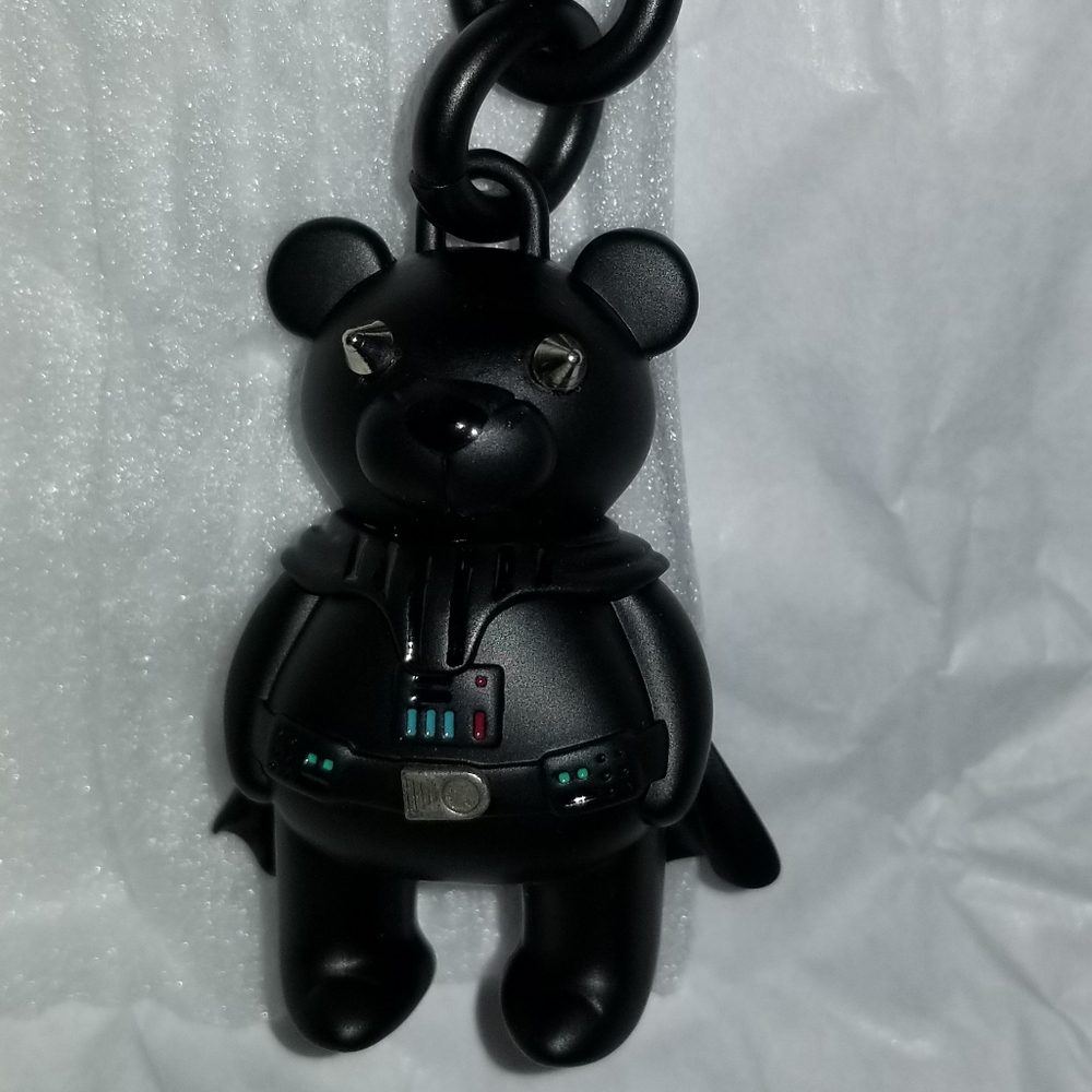 Coach Darth Vader Bear Keychain/Bag Charm
